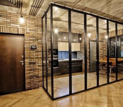 СТЕКЛЯННЫЕ ПЕРЕГОРОДКИ  LOFT