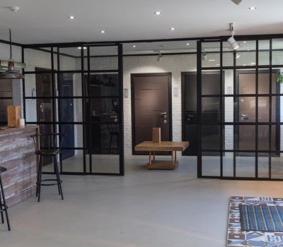 СТЕКЛЯННЫЕ ПЕРЕГОРОДКИ  LOFT