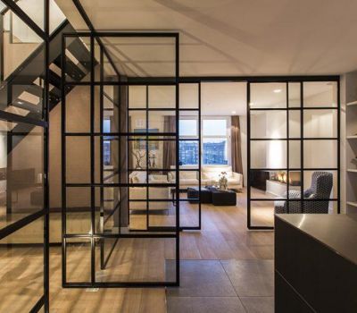 СТЕКЛЯННЫЕ ПЕРЕГОРОДКИ  LOFT