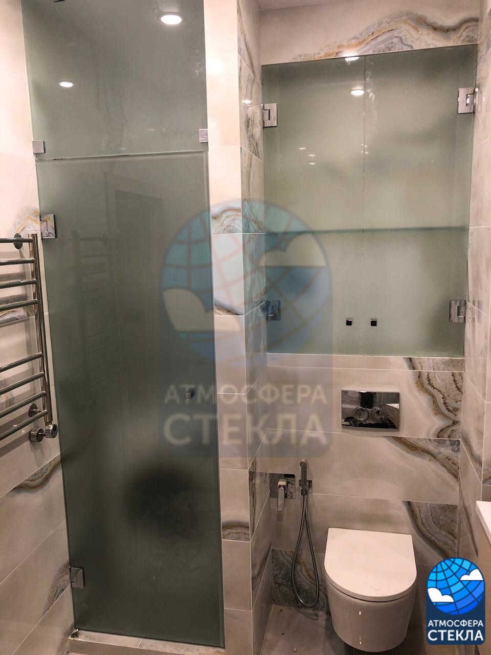 Стеклянные двери