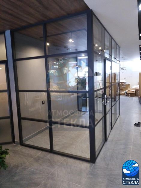 СТЕКЛЯННЫЕ ПЕРЕГОРОДКИ  LOFT