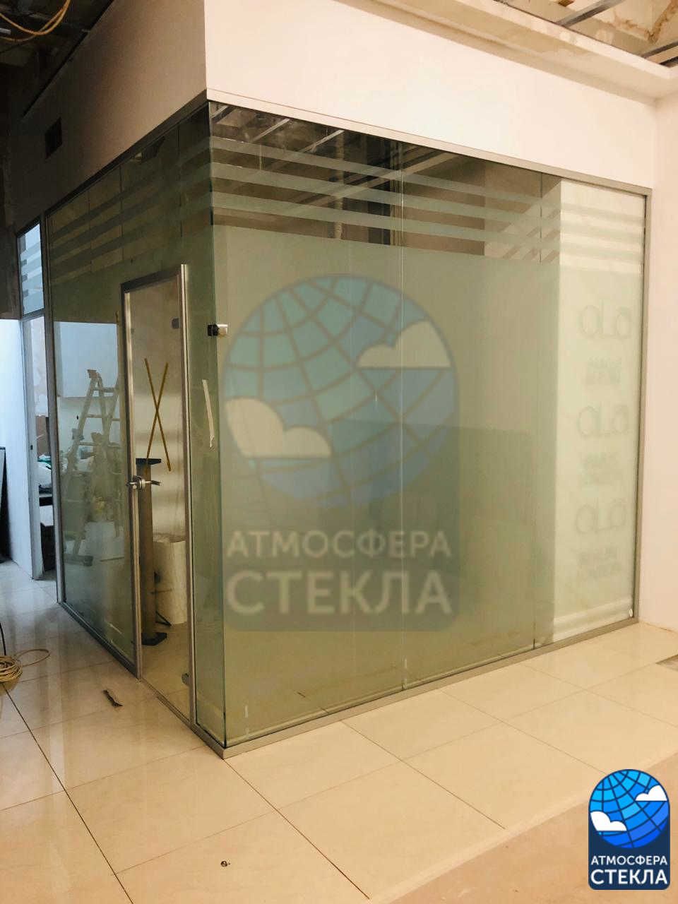 Стеклянные перегородки